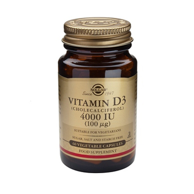 Solgar Vitamin D3 4000IU veg.caps 60s