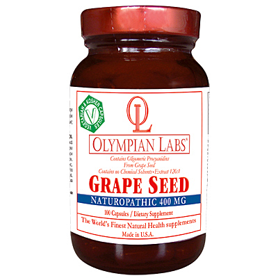 Olympian Labs Grape Seed Extract 400mg 100 caps