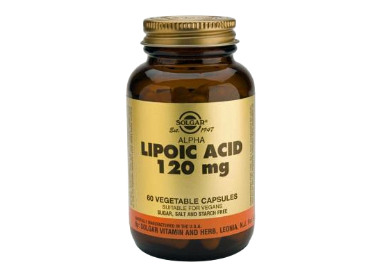 Solgar Alpha Lipoic Acid 120mg 60veg.caps
