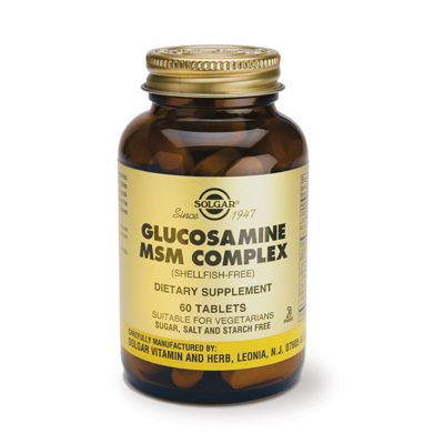 Solgar Glucosamine MSM Complex (Sellfish-Free) tabs 60s