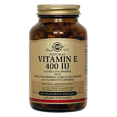 Solgar Vitamin E 400IU softgels