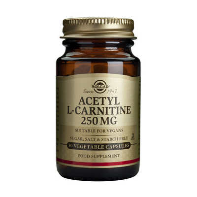 Solgar Acetyl-L-Carnitine 250mg veg.caps 30s