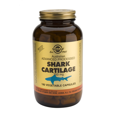 Solgar Shark Cartilage - 100% Pure Shark caps 45s
