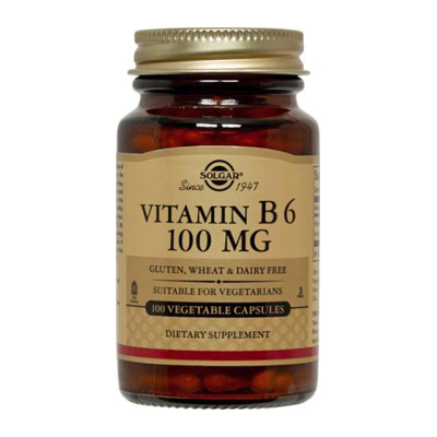 Solgar Vitamin B-6 100mg veg.caps 100s