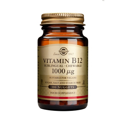 Solgar Vitamin B-12 1000μg nuggets 100s