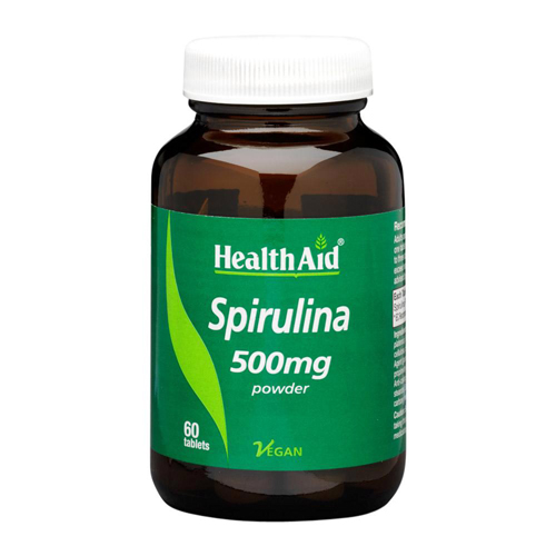 Health Aid Spirulina Pure 500mg 60 tablets