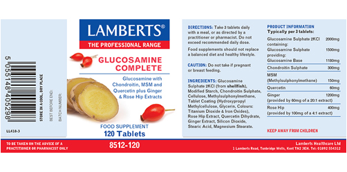 Lamberts Glucosamine Complete tablets